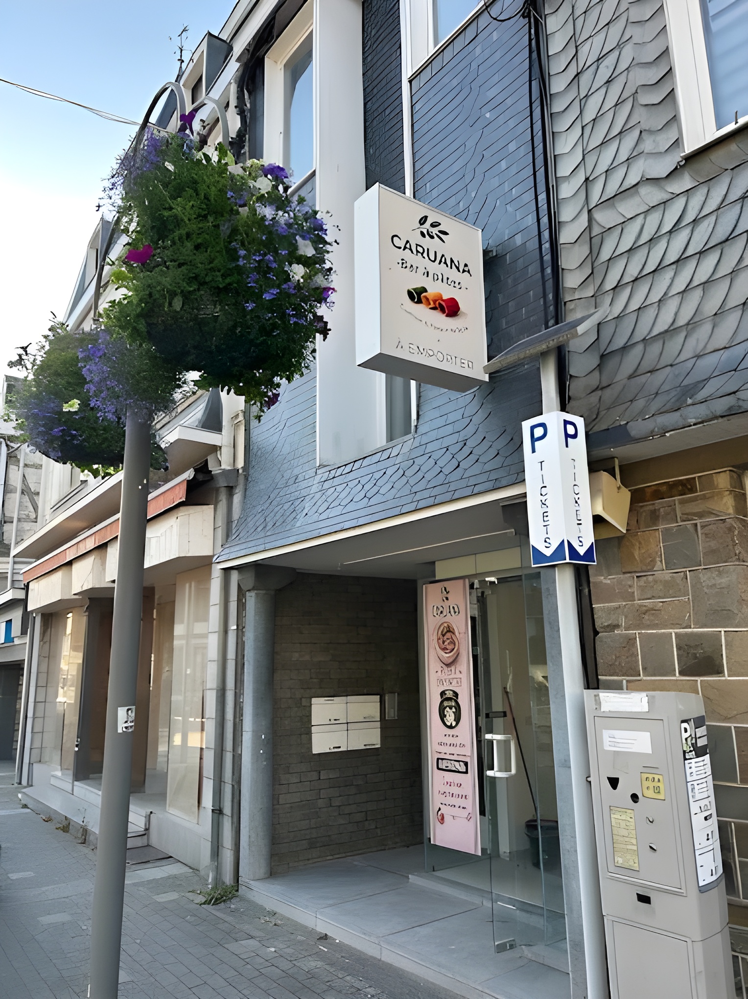Façade de Caruana - Bar à pâtes