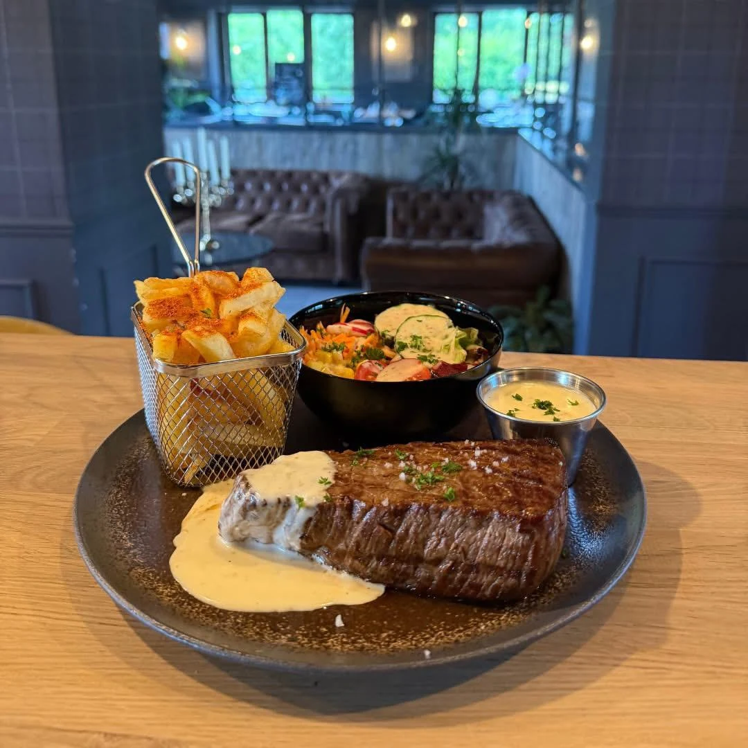 Steak de bœuf et plats traditionnels