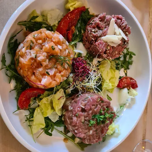 Viande maturée grillée au feu de bois — Restaurant Tagalop, Ohain