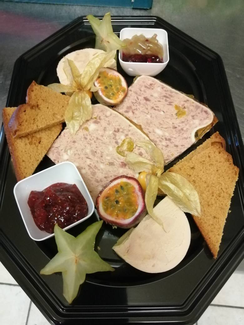 Planche de foie gras